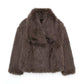 Women’s Winter Plush Coat – Warm Fluffy Lapel Jacket