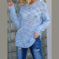 Women’s Winter Polka Dot Pullover Knitted Sweater – Loose Long Sleeve Top