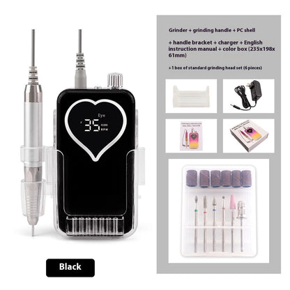 Brushless Portable Nail Polishing Machine (Rechargeable)