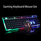 GTX300 wired backlit gaming keyboard and mouse combo with 1600 DPI mouse