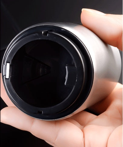 Stainless steel automatic press-down beer bottle opener with magnet