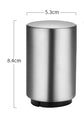 Stainless steel automatic press-down beer bottle opener with magnet