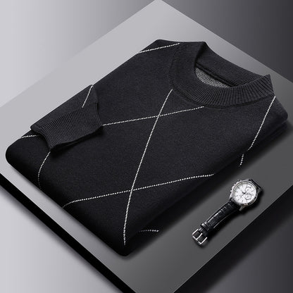 Men’s Chenille Pullover – Soft Spandex Long Sleeve Top