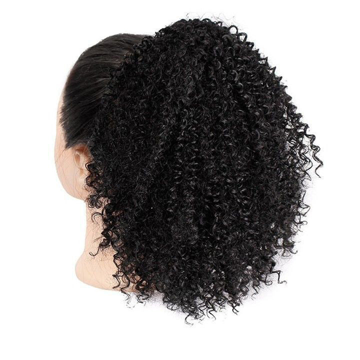 European and American style short small curly wig for ladies
