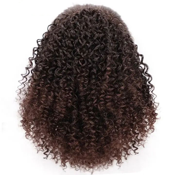 European and American style short small curly wig for ladies