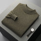 Autumn and Winter Half Collar Wool Sweater for Men