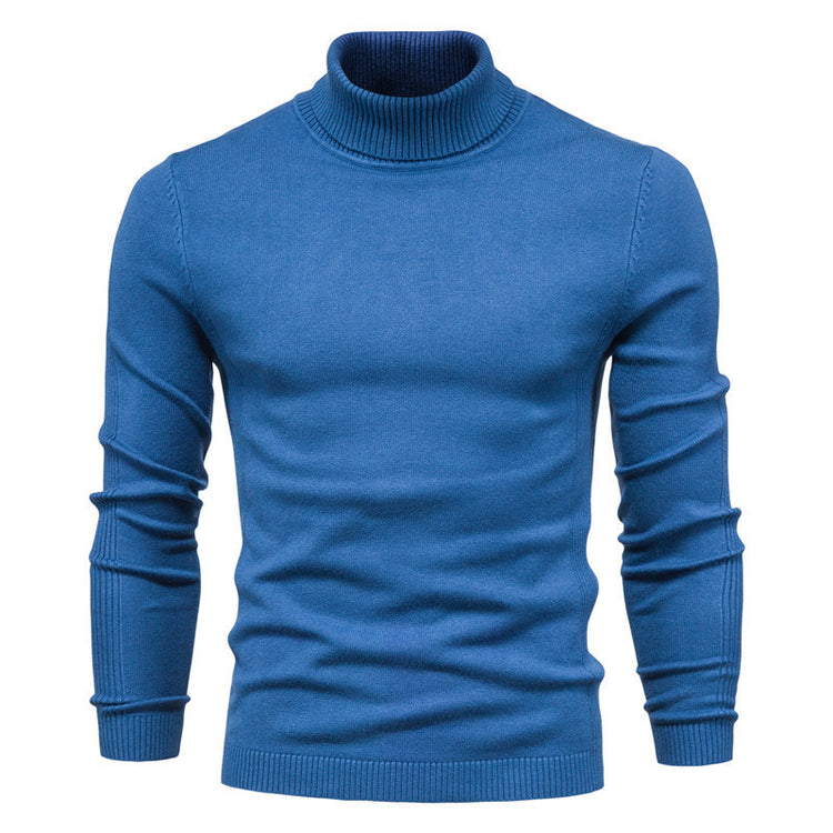 Men’s slim fit turtleneck sweater