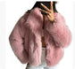 Women’s Winter Plush Coat – Warm Fluffy Lapel Jacket