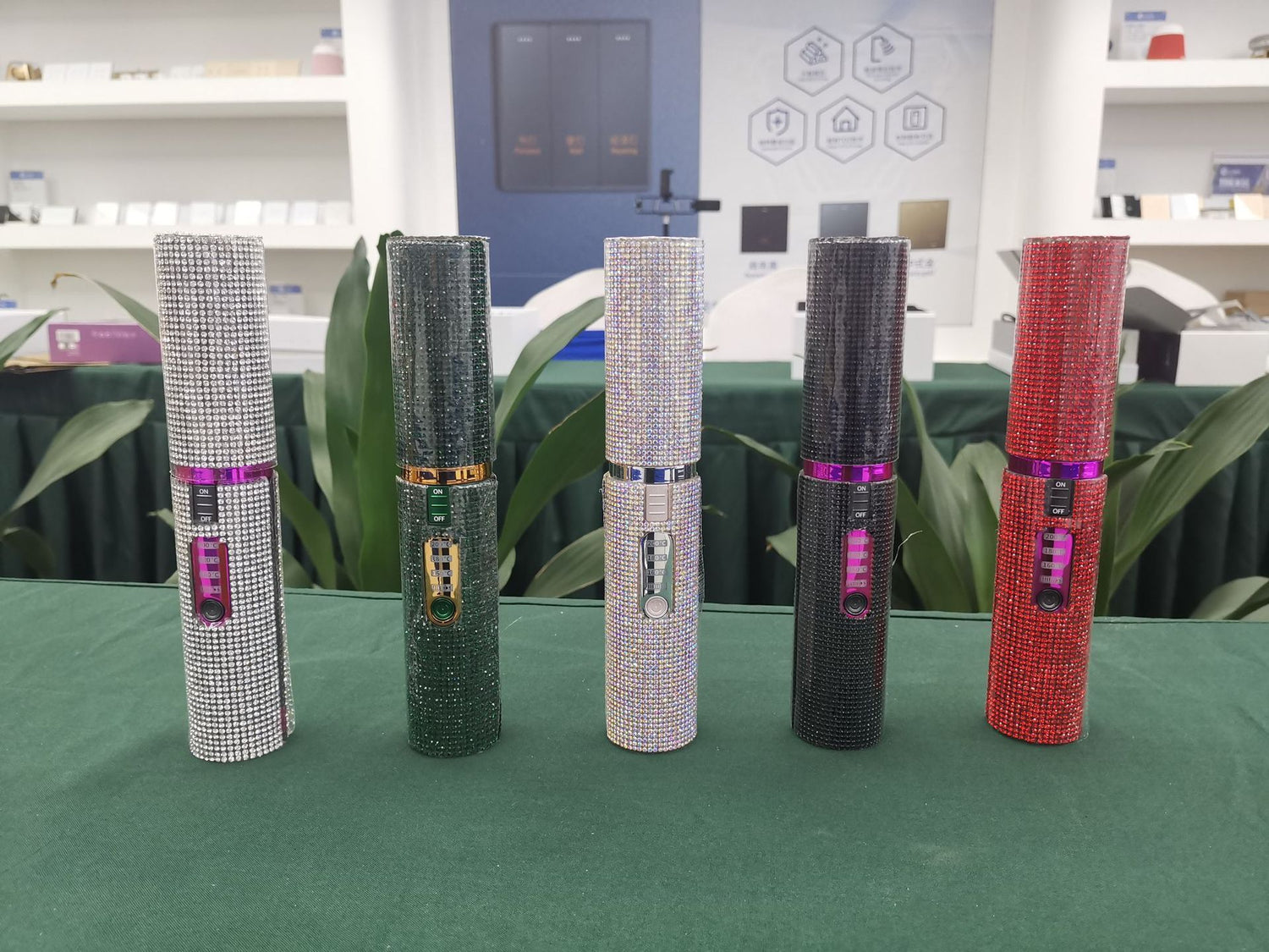 “Portable USB rechargeable cordless hair straightener in [colour] – travel mini flat iron”