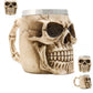 400ML 3D Skull Mugs – Gothic Stainless Steel Coffee & Tea Cup