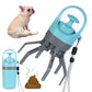 Portable Dog Pooper Scooper with Built-In Bag Dispenser – 8-Claw Grabber for All Pet Sizes