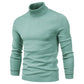Men’s Winter Turtleneck Sweater – Slim Fit Solid Color Pullover