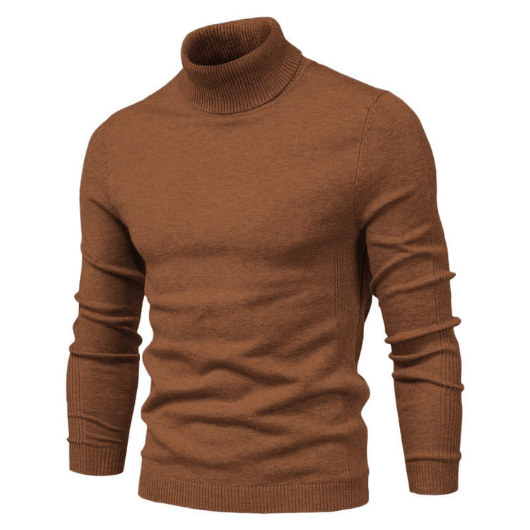 Men’s slim fit turtleneck sweater