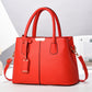 Women’s PU Leather Handbag – Large Capacity Square Tote Shoulder & Crossbody Bag