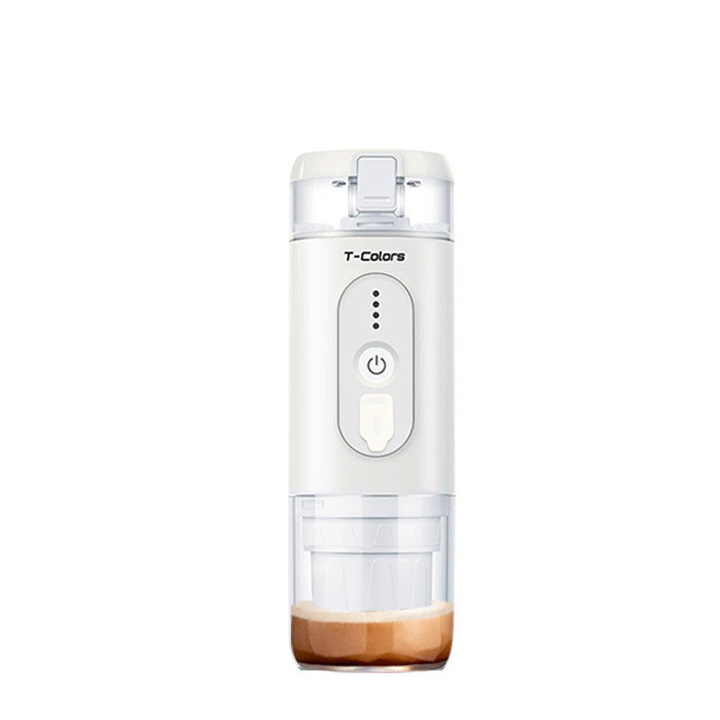 Portable wireless heating espresso machine with 20Bar pressure and rechargeable battery