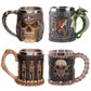 400ML 3D Skull Mugs – Gothic Stainless Steel Coffee & Tea Cup