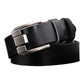 Men’s Antique Pin Buckle Cowhide Belt – Retro Leather Waist Strap