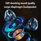 Bone conduction Bluetooth 5.3 ear clip TWS headphones with charging case