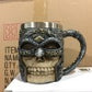 400ML 3D Skull Mugs – Gothic Stainless Steel Coffee & Tea Cup