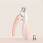 Durable ABS and stainless steel pet nail clippers
