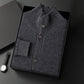 Urban Men’s Cashmere Stand Collar Cardigan – Stylish Winter Outerwear