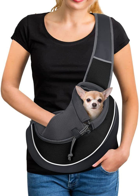 Women’s Portable Pet Carrier Bag – Crossbody Dog & Cat Backpack