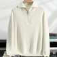 Men’s half-zip thickened sweater