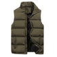 Men’s cotton-padded sleeveless vest