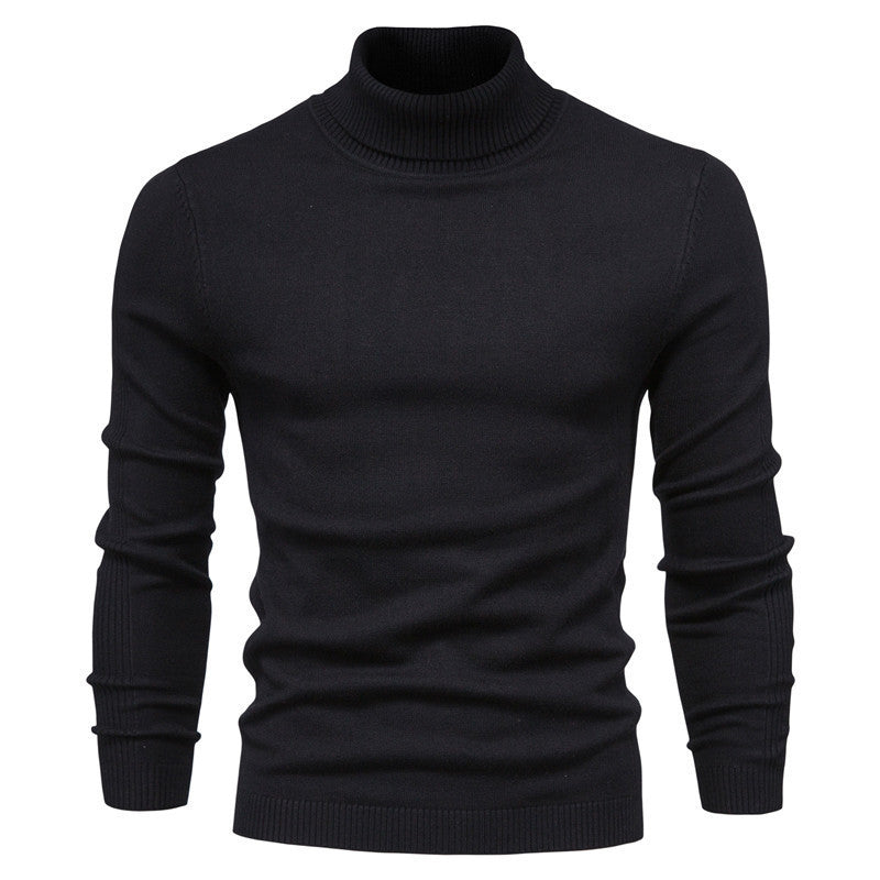 Men’s slim fit turtleneck sweater
