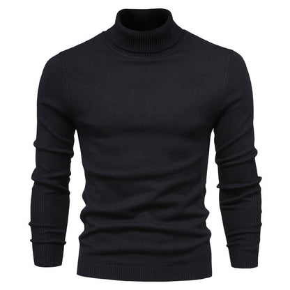 Men’s slim fit turtleneck sweater