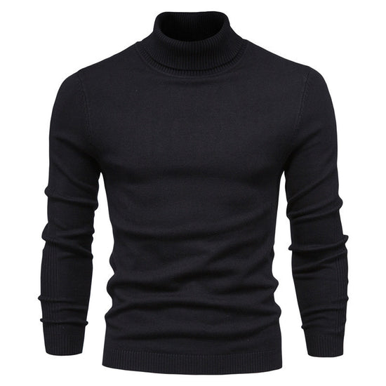 Men’s slim fit turtleneck sweater