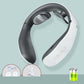 Neck and shoulder cervical massager with dual massage heads and 4 modes