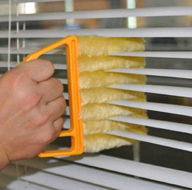 3-in-1 Venetian Blind Cleaning Brush – Removable, Washable & Reusable Dust Tool