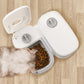 Automatic pet feeder with timer, smart food dispenser for cats and dogs.