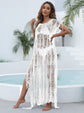 See Through Tassel Bikini Cover Up Dress Blouse
