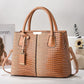 Fashionable & Textured Large-Capacity Women’s PU Handbag