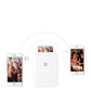 Portable full-color Bluetooth photo printer for wireless thermal sublimation printing