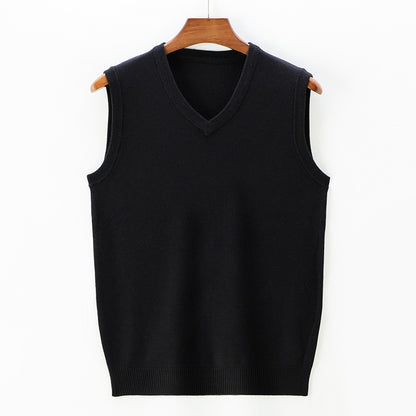 Men’s Wool-Style Vest Sweater Autumn & Winter Fit