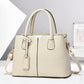 Women’s PU Leather Handbag – Large Capacity Square Tote Shoulder & Crossbody Bag