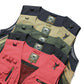 Men’s lightweight 14-pocket tactical mesh vest for summer outdoor fishing and hiking.