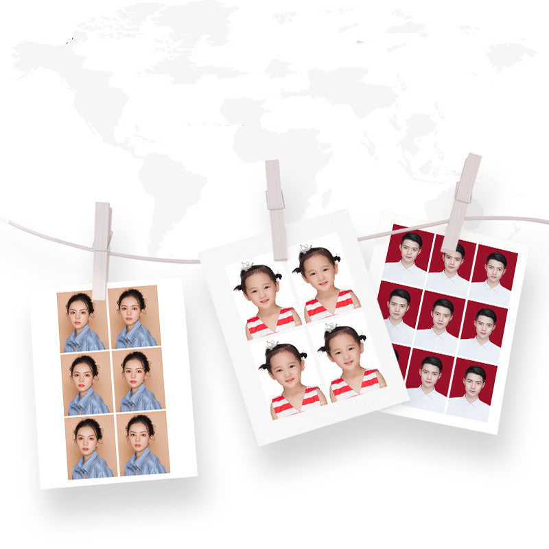 Portable full-color Bluetooth photo printer for wireless thermal sublimation printing