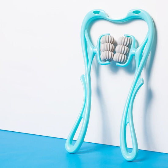 6 Roller Neck and Shoulder Massager Tool