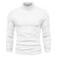 Men’s Winter Turtleneck Sweater – Slim Fit Solid Color Pullover