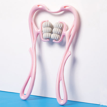 6 Roller Neck and Shoulder Massager Tool