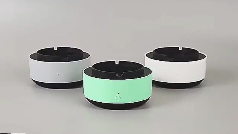 Automatic anion purifier ashtray for home and car